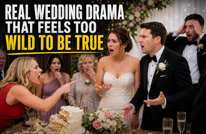 Real Wedding Drama That Feels Too Wild To Be True