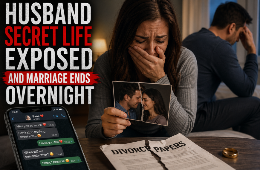 Husband Secret Life Exposed and Marriage Ends Overnight